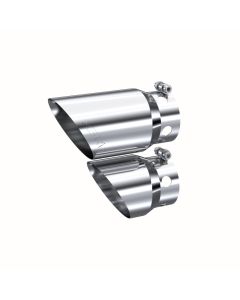 MBRP T304 Stainless Steel 4" Inlet 5" Tip Cover Set-6 3/4" And 9 3/4" Length Exhaust Tip - T5111