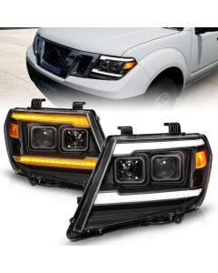 ANZO USA Projector Headlight Nissan Frontier 2009-2020- ANZO-111597