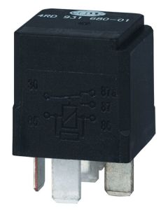 Hella Relay 12V 20/40A Spdt Res Sld - 931680011