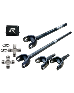 Revolution Gear & Axle 2018+ Jeep Wrangler JL & JT 1-Piece Chromoly Discovery Series Front Axle Kit - DC-D44-JLJT-1PC