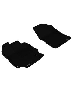 3D MAXpider 2009-2011 Toyota Venza Kagu 1st Row Floormat - Black - L1TY07811509