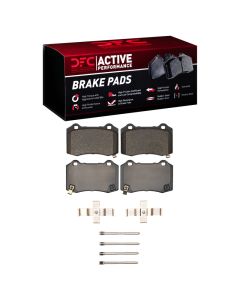 DFC 10-16 Hyundai Genesis Coupe Rear Active Performance Pads and Hardware Kit - 1115-1053-02