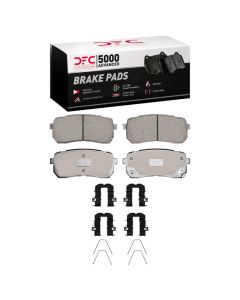 DFC 15-21 Kia Sedona Rear 5000 Advanced Ceramic Brake Pads and Hardware Kit - 1551-2309-01