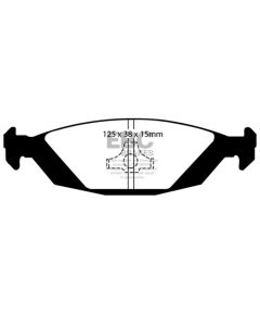 EBC 88-90 Saab 900 2.0 Greenstuff Rear Brake Pads - DP2635