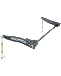 RockJock JK Antirock Sway Bar Kit Front Forged Arms Forged Brackets Heavy 1in Bar - RJ-236100-101