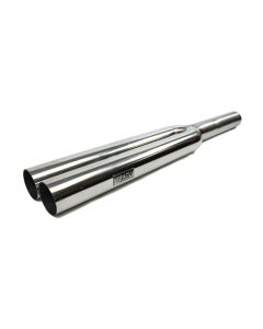 ISR Performance Universal 3" Dual Tips 40" Length 16" to Dual 24- ISR-IS-DLTP3