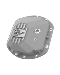 aFe 97-18 Jeep Wrangler TJ/JK Dana 30 Street Series Differential Cover w/ Machined Fins - Raw - 46-71130A