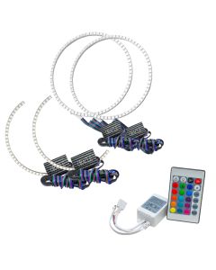 Oracle Toyota Tundra 14-17 Dual Halo Kit - ColorSHIFT w/ Simple Controller - 2381-504