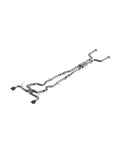 Borla 16-24 Infinity Q50 (Auto V6) ATAK Cat Back - 4.5in Black Chrome Tip - 140978BC