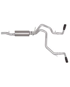 Gibson 15-19 Chevrolet Tahoe LS 5.3L 2.25in Cat-Back Dual Extreme Exhaust - Aluminized - 5668