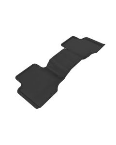 3D MAXpider 2005-2010 Jeep Grand Cherokee Kagu 2nd Row Floormats - Black - L1JP00121509