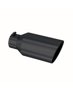 MBRP Black Coated 8" O.D. Rolled End 5" Inlet 18" Length Exhaust Tip - T5129BLK
