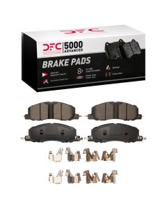 DFC 20-25 Ford Explorer Front 5000 Advanced Ceramic Brake Pads and Hardware Kit - 1551-2230-01