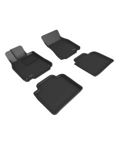 3D Maxpider 13-17 Lexus Ls460L Kagu Floor Mat- Black R1 R2 - L1LX04801509