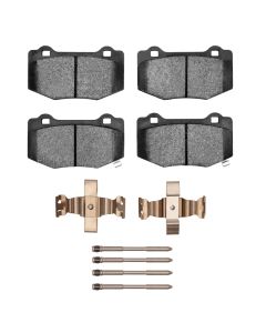 DFC 16-20 Ford Mustang Rear 5000 Advanced Low Metallic Brake Pads and Hardware Kit - 1551-1854-01