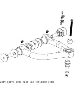 Camburg Chevy/GMC 1500 2WD/4WD 19-23 1.25in Performance Uniball Upper Arms - CAM-210065