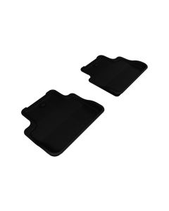 3D MAXpider 2009-2014 Acura TL FWD Kagu 2nd Row Floormats - Black - L1AC00321509