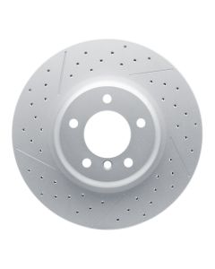 DFC 13-13 BMW 135IS Front Drilled and Slotted Hi-Carbon Alloy Geomet Coated Rotor - 930-31085