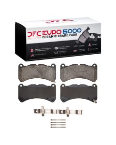 DFC 08-25 Lexus IS F Front Euro 5000 Ceramic Brake Pads and Hardware Kit - 1600-1365-01