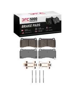 DFC 09-24 Nissan GT-R Rear 5000 Advanced Low Metallic Brake Pads and Hardware Kit - 1551-1383-01