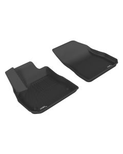 3D MAXpider 2016-2020 Chevrolet Malibu Kagu 1st Row Floormat - Black - L1CH07711509