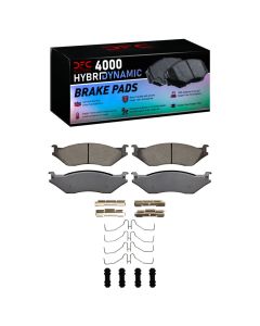 DFC 04-20 Coachmen Encounter Rear/Front/Fr & Rr 4000 HybriDynamic Brake Pads and Hardware Kit - 4000-1066-01