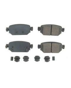 Power Stop 17-18 Mazda 3 Rear Z17 Evolution Ceramic Brake Pads w/Hardware - 17-2042