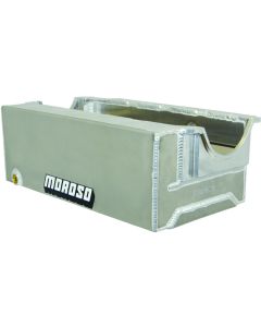 Moroso Pre-85 Chevrolet Small Block (w/No Cross Member) Wet Sump 9.5qt 7.25in Aluminum Oil Pan - 21330