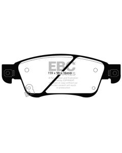 EBC 11-13 Infiniti G25 2.5 Greenstuff Front Brake Pads - DP21807