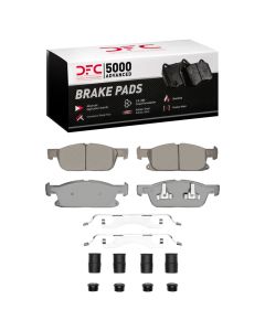 DFC 15-25 Ford Edge Front 5000 Advanced Ceramic Brake Pads and Hardware Kit - 1551-1818-01