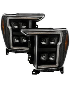 Spyder Ford F150 20-21 Quad High-Power LED Module - Black (PRO-YD-FF15021HALAP-SBSEQ-BK) - 5088833
