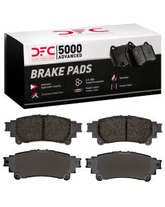 DFC 10-20 Lexus RX350 Rear 5000 Advanced Ceramic Brake Pads - 1551-1391-00