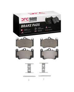DFC 99-12 Porsche 911 Front 5000 Advanced Low Metallic Brake Pads and Hardware Kit - 1551-0916-01