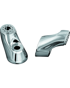 Kuryakyn Mini Ergo Arms - Chrome Comfort Upgrade