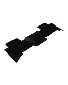 3D MAXpider 2015-2020 Chevrolet/GMC Tahoe/Yukon Kagu 2nd Row Floormats - Black - L1CH06221509