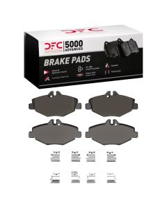 DFC 03-09 Mercedes-Benz E320 Front 5000 Advanced Low Metallic Brake Pads and Hardware Kit - 1551-0987-01