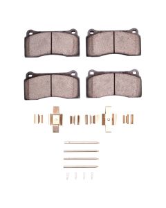 DFC 00-06 Jaguar XKR Front Active Performance Pads and Hardware Kit - 1115-0810-01