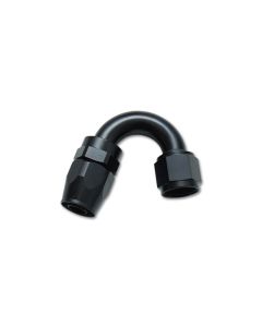 Anodized Black 150° Swivel Hose End -4AN Fitting