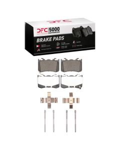 DFC 24-25 Ford Mustang Rear 5000 Advanced Low Metallic Brake Pads and Hardware Kit - 1551-2528-01