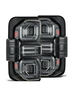 AlphaRex 21-24 Ford Bronco (Excl. Raptor) Nova-Series LED Tail Lights - Black - 659010