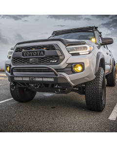 Cali Raised 16-23 Toyota Tacoma Stealth Bumper - Bull Bar / No Light Bar - CR3594