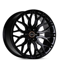 Vossen HF6-3 22x9.5 / 6x135 / ET20 / Deep Face / 87.1 - Gloss Black Wheel - HF63-2F23