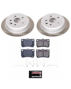 Power Stop 06-13 Lexus IS250 Rear Semi-Coated Rotor Kit - SC195