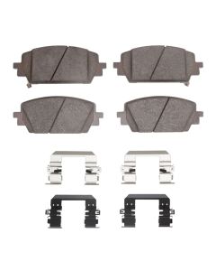 DFC 21-26 Genesis G80 Front 4000 HybriDynamic Brake Pads and Hardware Kit - 4000-2380-01
