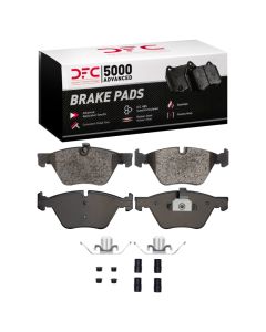 DFC 06-10 BMW 330i Front 5000 Advanced Low Metallic Brake Pads and Hardware Kit - 1552-1061-01