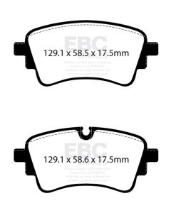 EBC 2020+ Audi A4 B9 2.0T Greenstuff Rear Brake Pads - DP22435