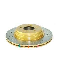 DBA 01-07 BMW M3 E46 w/325mm rotor Rear Drilled & Slotted 4000 Series Rotor - DBA42851XS