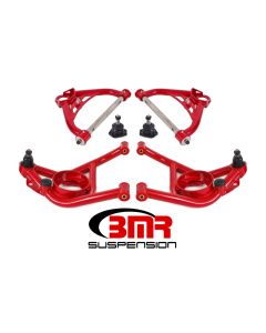 BMR 70-81 2nd Gen F-Body Upper And Lower A-Arm Kit - Red - AA031R