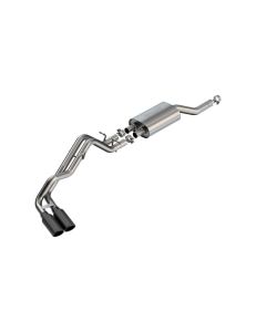 Borla 2024+ Ford Ranger XLT S Type Catback System - Black Chrome - 140975BC