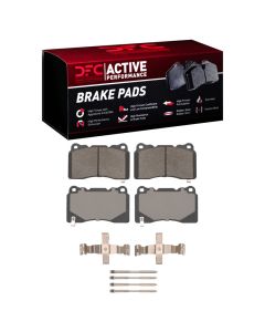 DFC 17-25 Acura Integra Front Active Performance Pads and Hardware Kit - 1115-1001-06